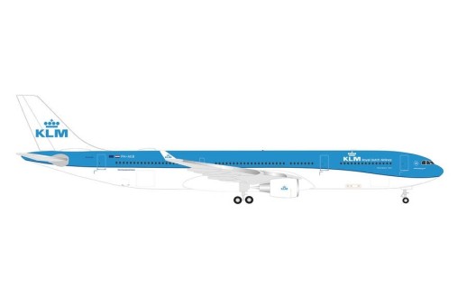 KLM Airbus A330-300 PH-AKB 'Piazza Navona' Herpa Wings 536721 Scale 1:500