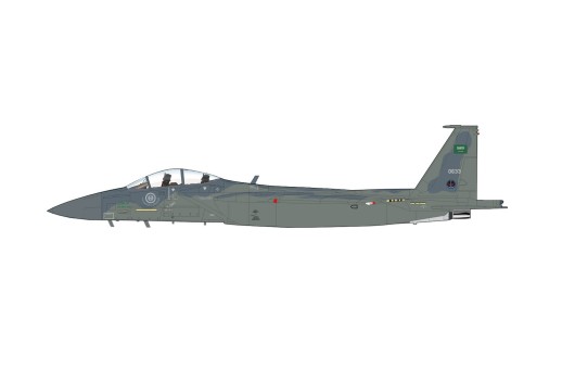 Royal Saudi Air Force F-15SA  2022 With AGM-84 Harpoon Missiles Hobby Master HA4567 Scale 1:72