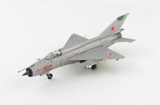 Soviet Air Force MiG-21PFM Fishbed Red 50 Hobby Master HA0152 scale 1:72