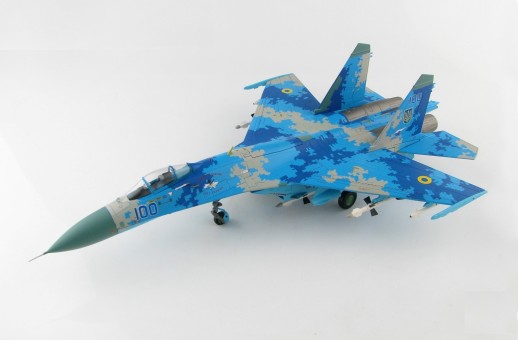 Su-27 Flanker-B Ukrainian Air Force die-cast Hobby Master HA6010 scale 1:72
