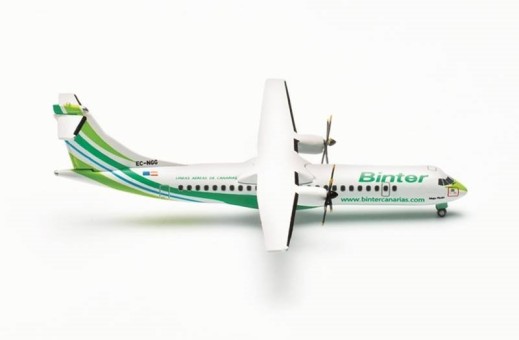 Binter Canarias ATR-72-600 EC-NGG Die-Cast Herpa 536936 Scale 1:500