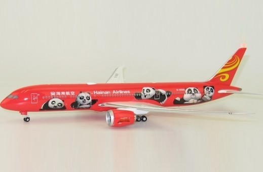 Hainan Airlines (Red) Boeing 787-9 "Kung Fu Panda" B-6998  海南航空 Panda 02005 Scale 1:200