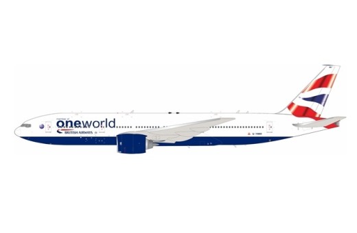 British Airways Boeing 777-236/ER G-YMMR One World With Stand ARD/Inflight ARDBA71 Scale 1:200 