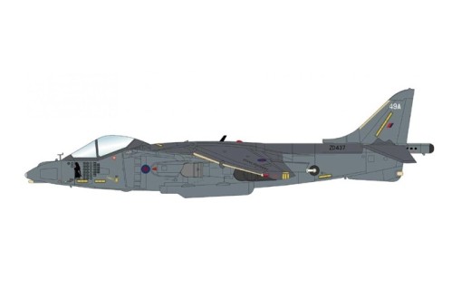RAF Harrier GR.7 No.1 Sqn, ZD437 Michelle Afghanistan 2007 HA2650 scale 1:72 