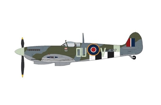Spitfire MK.IXe F/O Johnnie Houlton 485 NZ Sqn France Sept 1944 Hobby Master HA8326 Scale 1:48