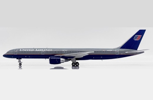 United Airlines Boeing 757-200 N509UA Battleship Grey Livery JC Wings JC2UAL0218 Scale 1:200