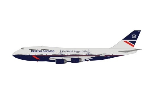 British Airways Boeing 747-400 G-BNLC 'World Biggest Offer' Phoenix 04514 Scale 1:400