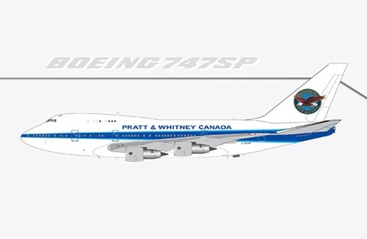 Pratt & Whitney Canada Boeing 747SP C-GTFF JC Wings JC2PWC0286 Scale 1:200