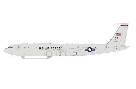 USA Air Force USAF Boeing E-8C J-Stars (707-300C) 96-0043 with stand InFlight die-cast IFE8USAF1221 scale 1:200