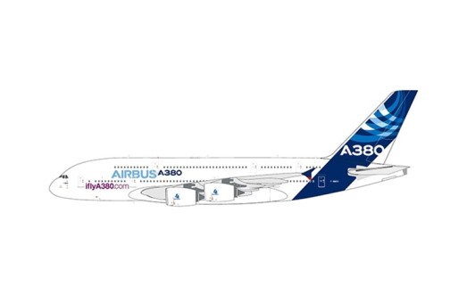 Airbus House A380 F-WWDD "iflyA380.com" LH4AIR153 JCWings Scale 1:400