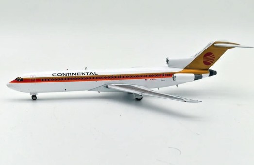 Continental Airlines Boeing 727-224-Adv N79754 With Stand InFlight200 IF722CO0223A Scale 1:200