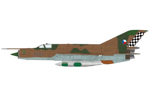 MiG-21R 1501 Czech Air Force Caslav AB 1994 HA0006 Hobby Master 1:72