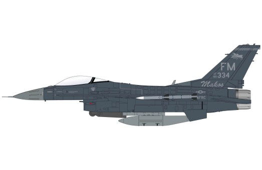 F-16C Makos 86-0334 93rd FS USAF Iniochos 2025 HA38083 Hobby Master 1:72