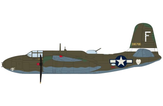 USAAF A-20G The Hell'N Pelican II 42-86786 388th BS HA4211 Hobby Master 1:72