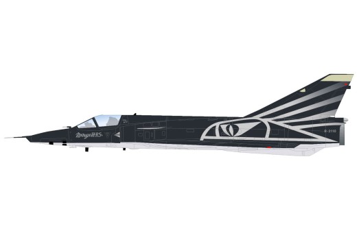 Swiss Air Force Mirage IIIRS Swiss Farewell R-2110 Staffel 10 2003 HA9850 Hobby Master 1:72