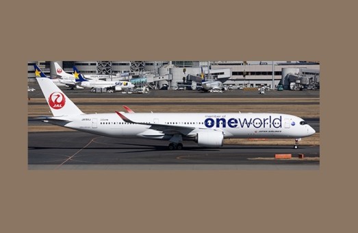 Flaps JAL Japan Airlines Airbus 350-900 JA15XJ "One World" Livery JC Wings SA4JAL003A Scale 1:400