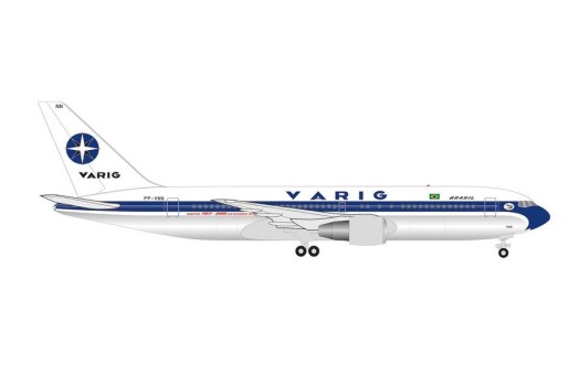 Varig Brasil Boeing 767-200 PP-VNN Herpa Wings 536448 Scale 1:500