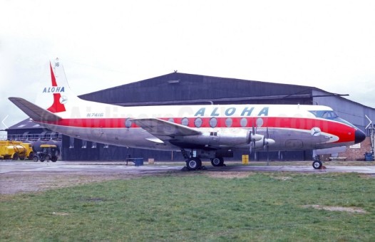 Aloha Vickers Viscount 700 N7410 Aero Classics AC19254 scale 1:400