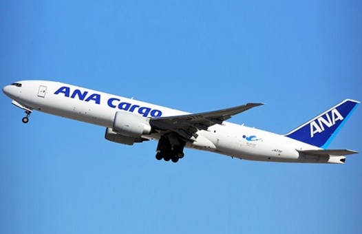 Interactive ANA All Nippon Cargo Boeing 777F JA771F Die-Cast JC Wings SA2ANA012C Scale 1:200