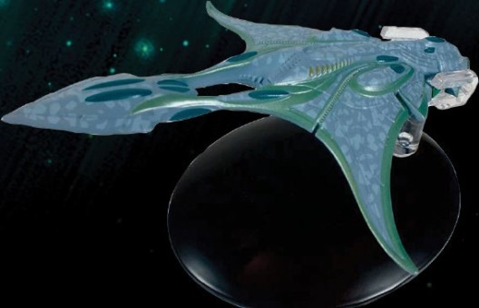 Xindi Aquatic Ship Star Trek Universe EagleMoss Die-Cast EM-ST0065