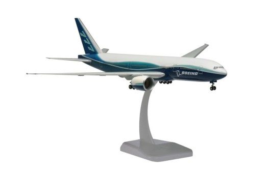 Boeing House 777-200 with stand & gears Hogan HG3732GR scale 1:200