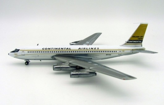 Continental Boeing 720 Reg# N57202 Polished Stand InFlight IF7200317P 1:200