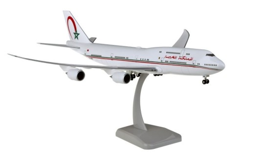 Hogan Morocco Government Boeing 747-8i with gears & stand Hogan HG11618G scale 1:200