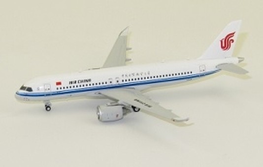 Air China Comac C919 with stand JCwings JC2CCA330 scale 1:200