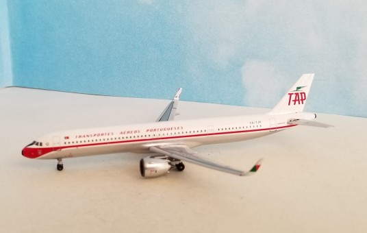TAP Air Portugal Retro Airbus A321neo CS-TJR AC419899 scale 1:400