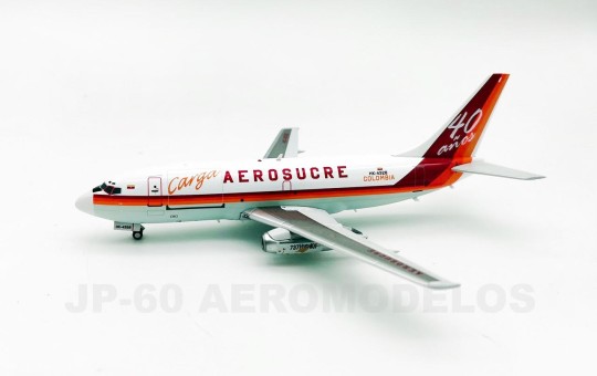 Aerosucre Carga Colombia Boeing 737-200 HK-4328 JP-60/El Aviador/InFlight with stand JP60-732-6N-4328 scale 1:200