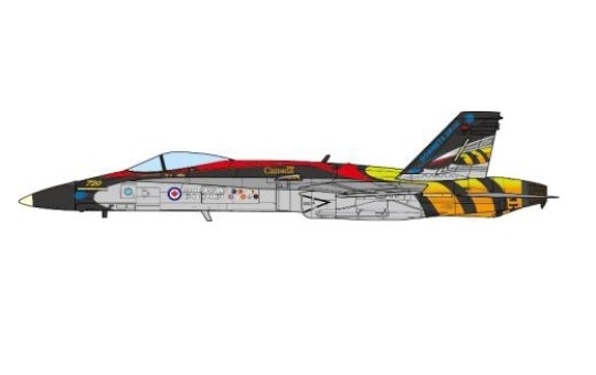 RCAF CF-188A Hornet Royal Canadian Air Force 410 'Cougars' Tactical Fighter Squadron JC wings JCW-72-F18-011 scale 1:72