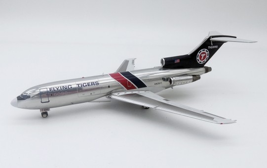 Flying Tigers Boeing 727-100 N935FT "T" Logo polished w/stand InFlight IF721FT0919P scale 1:200