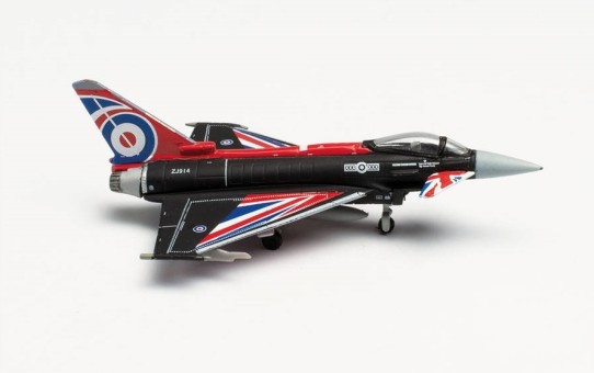 RAF Eurofighter Typhoon Display Team Coningsby 'Anarchi 1' ZJ914 Herpa 571821 Scale 1:200