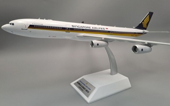 Singapore Airlines Airbus A340-313 9V-SJO With Stand WB-A340-3-018 Scale 1:200