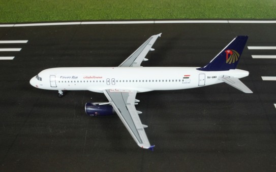 Egypt Air Airbus A320 registration SU-GBD Scale 1:400