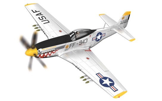 USA North American Mustang P-51 Corgi Aviation AA27702 Die-cast Scale 1:72