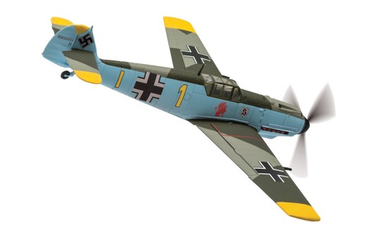 Messerschmitt Bf 109E-4 ‘Yellow 1’ Oblt. Gerhard Schopfel, Battle of Britain Corgi CG28004 1:72 