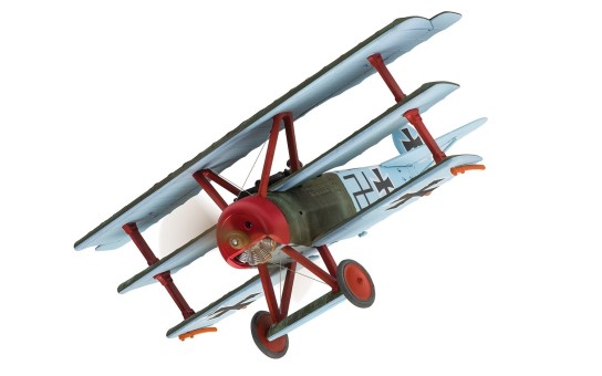 Fokker DR.1 Dreidecker 155-17 Lt Eberhard Mohnicke Jasta 11 von Richthofen’s Flying Circus 1918 Corgi CG38307 Scale 1-48 