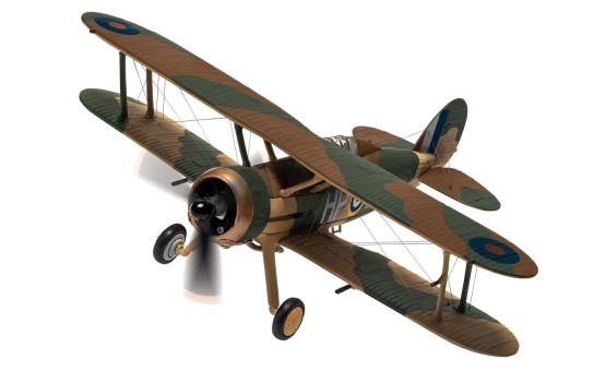 A truly innovative aeroplane, the Gloster Gladiator is often described as the pinnacle of biplane fighter design and was the pride of the Royal Air Force when the first examples were delivered to No.72 Squadron at Tangmere in February 1937. Unfortunately,