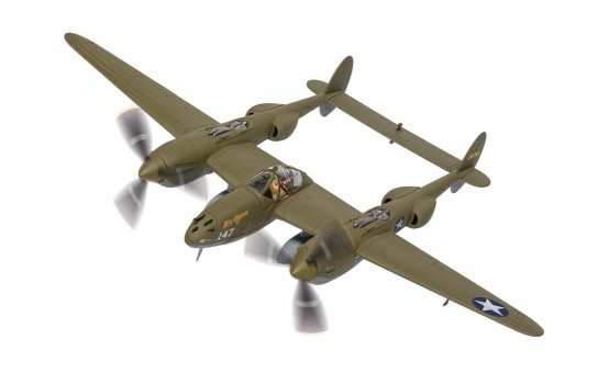 P-38G Lightning “Miss Virginia” 339th FS 347th FG “Operation Vengeance” 1943 Corgi CG36615 scale 1:72