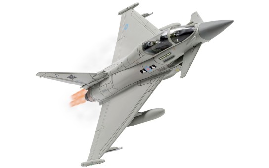 RAF Eurofighter Typhoon T.3 T.3 ZK380 No.2 AC Squadron 100 Years of the RAF Corgi AA36409 Scale 1:72