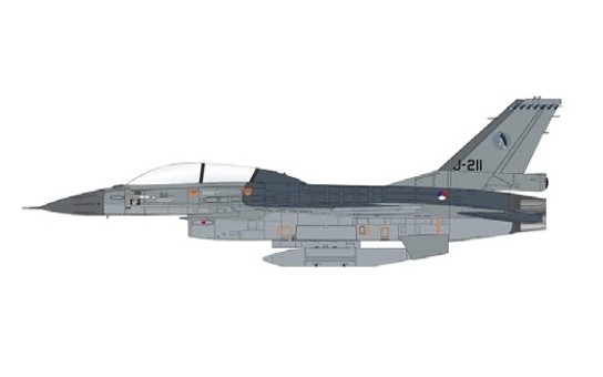 Royal Netherlands AF F-16BM Fighting Falcon RNLAF 22 Squadron RNLAF Volkel AB 2006 Hobby Master HA3890 scale 1:72