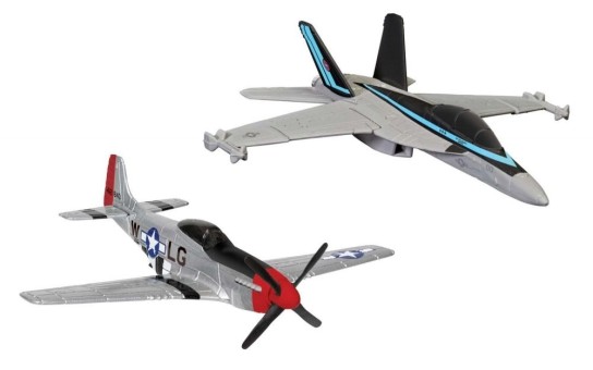 Top Gun II P-51D & Mustang & F-18 Corgi CG90683 scale N/A