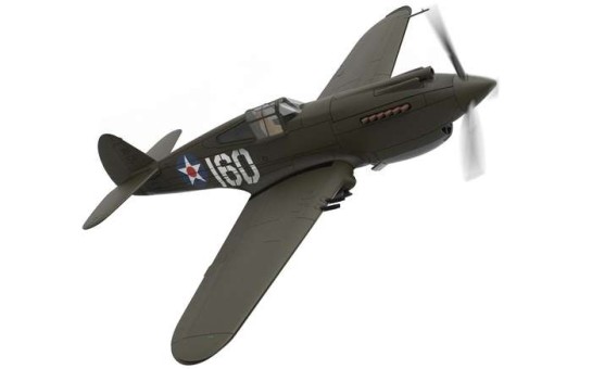 Pearl Harbor P-40B 2nd Welch 47th P S WWII Corgi CG28101 Scale 1:72 