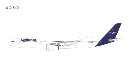 Lufthansa new livery Airbus A330-300 D-AIKR 2019 new colors NG Models 62022 Scale 1:400