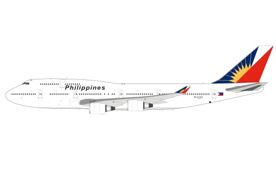 Philippine Airlines Boeing 747-400 RP-C7473 with stand Inflight IF744PR0821 scale 1:200