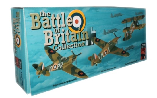 Oxford set Battle of Britain 75th Anniversary Collection – Gladiator Mk.II (247 Sqn), Hurricane Mk.I (87 Sqn) & Spitfire Mk.I (609 Sqn), 1940 Scale 1:72  Item: 72SET01A