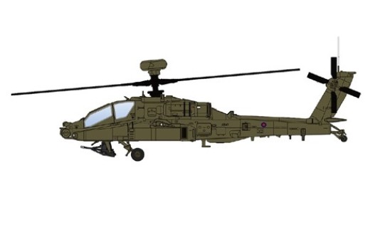 AH-64D Apache Joint Helicopter Command 4 Regiment AAC Afghanistan Hobby Master HH1208 scale 1:72