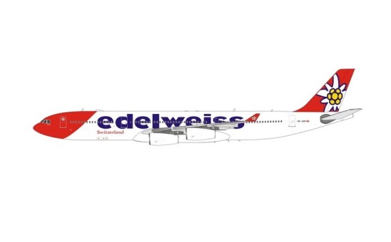 Edelweiss Switzerland Airbus A340-300 HB-JME Phoenix Die-Cast 11749 Scale 1400