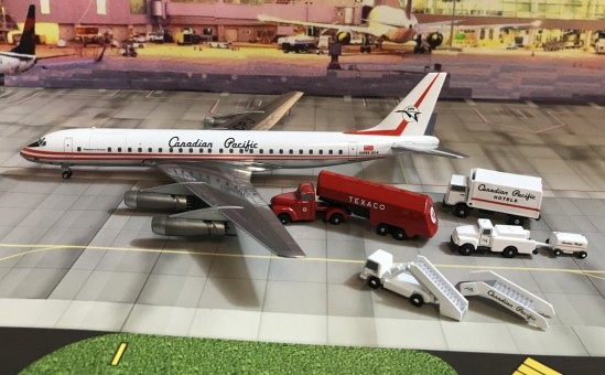 Canadian Pacific DC-8-40 CF-CPJ "Empress of Toronto"  With GSE AC19168 Aero200 WM  Scale 1:200